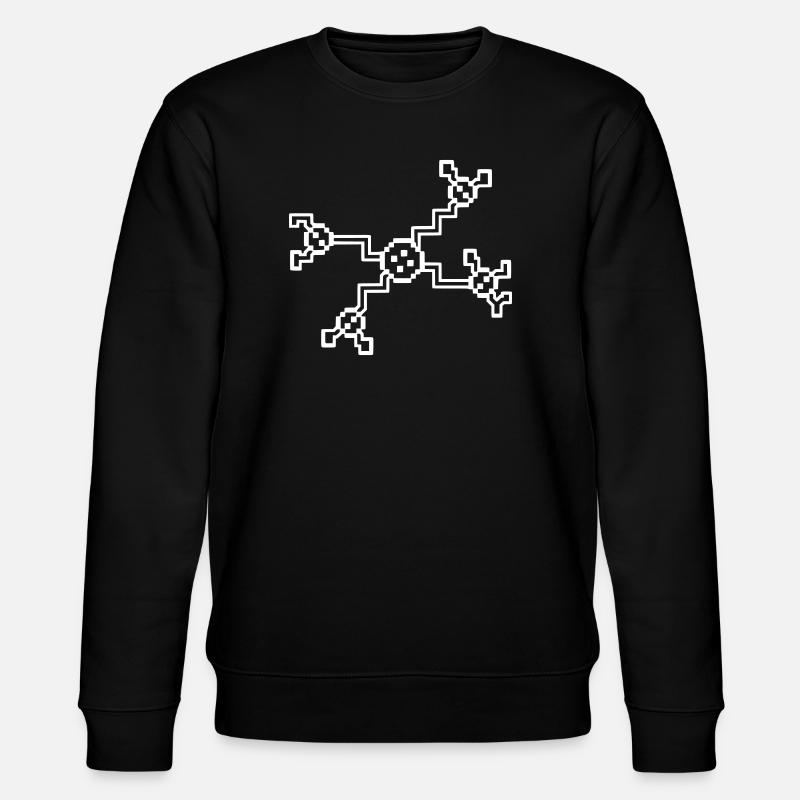 Neuron Nerve Cell Pixel 8-Bit - Sweat bio CHANGER Stanley/Stella Unisexe - noir