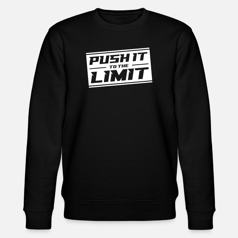 Push It To The Limit - Stanley/Stella Unisex Bio-Sweatshirt CHANGER - Schwarz