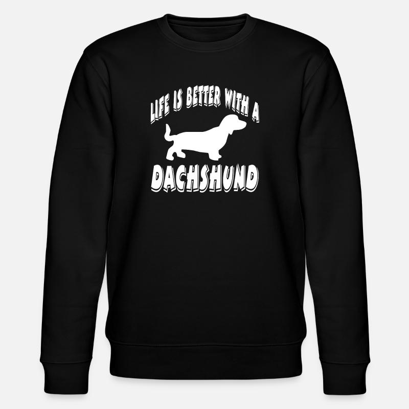 Teckel - Sweat bio CHANGER Stanley/Stella Unisexe - noir