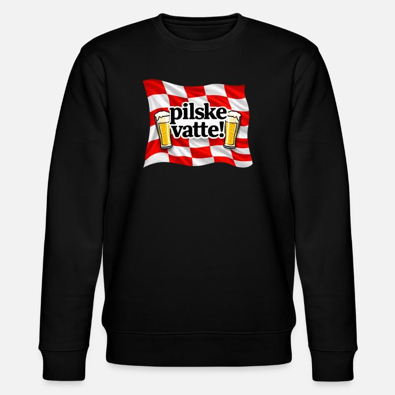 Pilske raste! - Stanley/Stella Unisex Bio-Sweatshirt CHANGER  - Schwarz