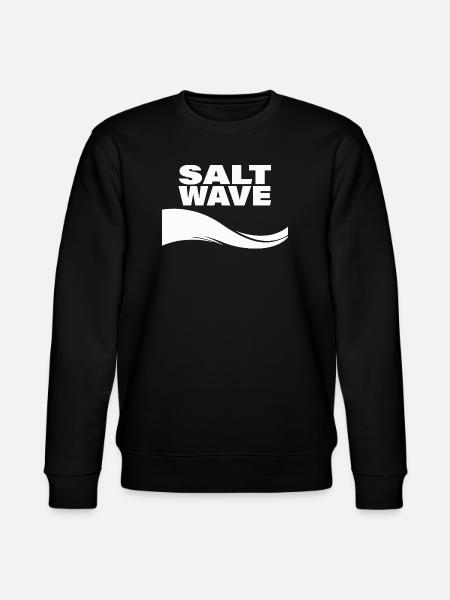 SALT WAVE - Stanley/Stella CHANGER Unisex Organic Sweatshirt - black