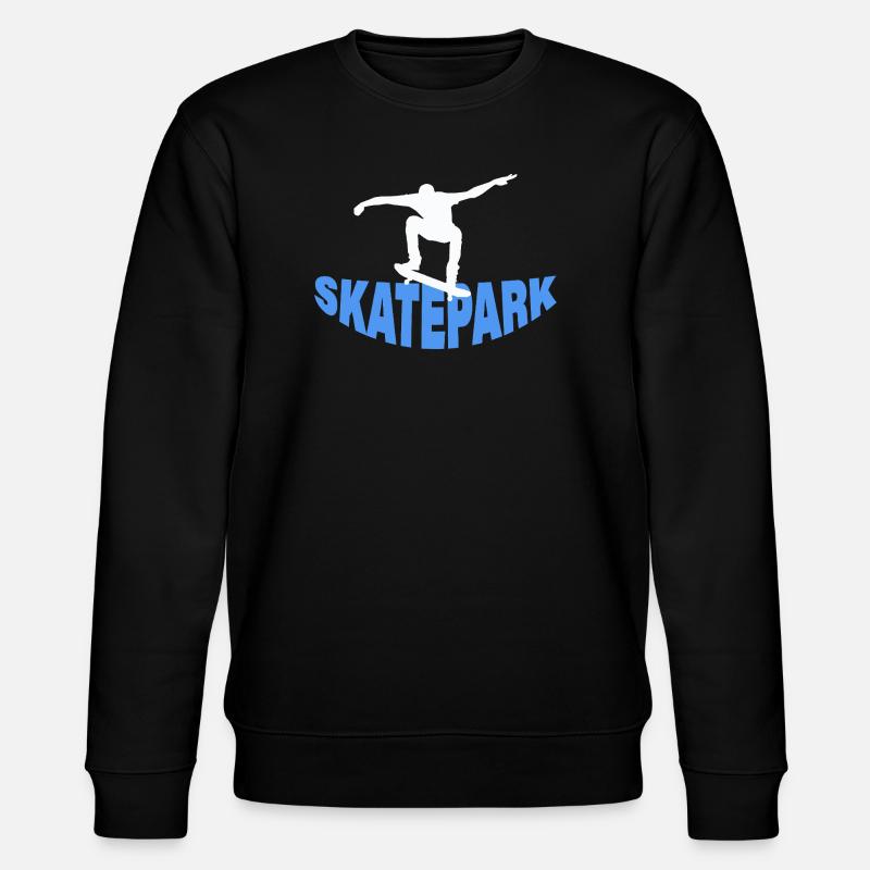 Skatepark - Sweat bio CHANGER Stanley/Stella Unisexe - noir
