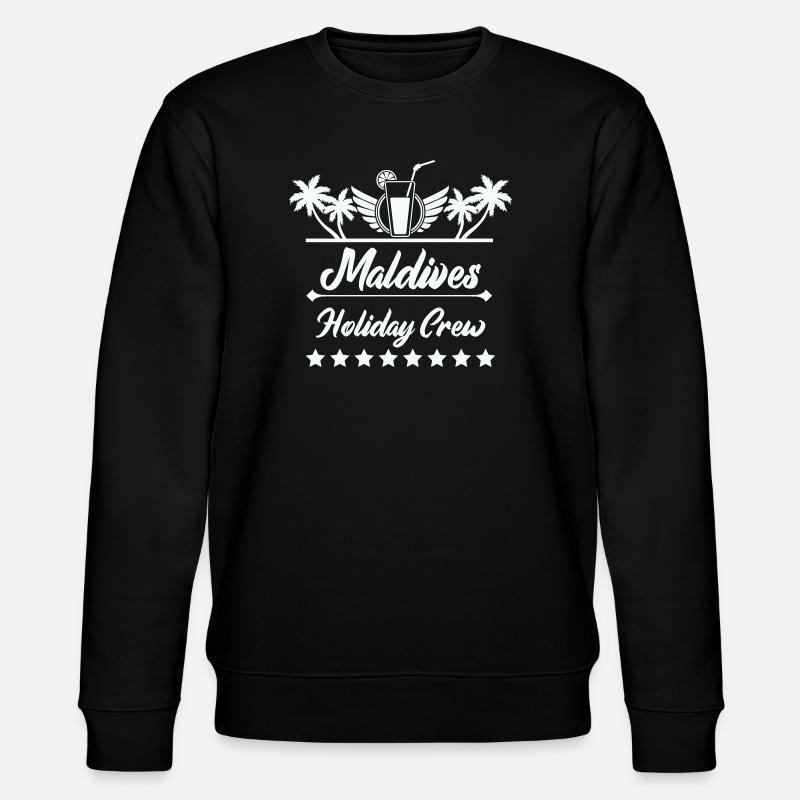 Maldives Holiday Crew  - Stanley/Stella Unisex Bio-Sweatshirt CHANGER  - Schwarz