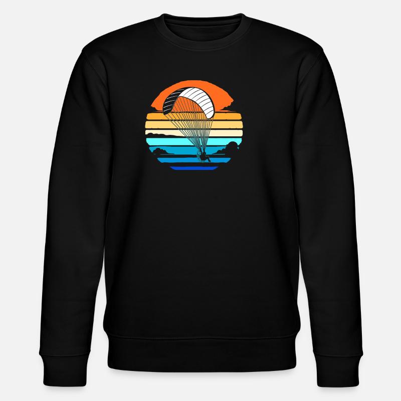 Parapente en parachutisme - Sweat bio CHANGER Stanley/Stella Unisexe - noir