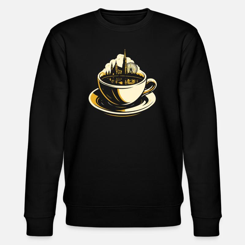 Vienne en Coupe - Sweat bio CHANGER Stanley/Stella Unisexe - noir