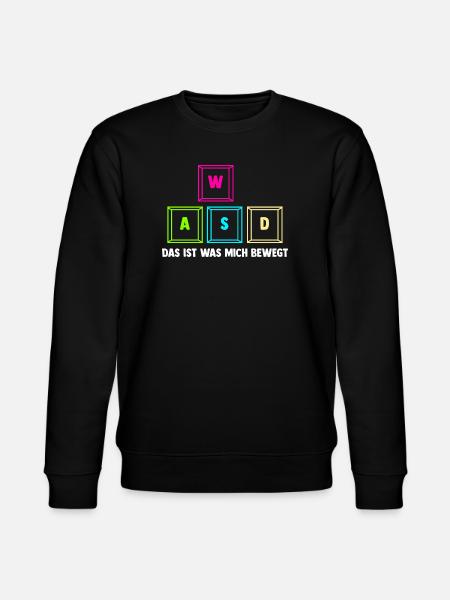 Zocken Computerspieler Zocker Gaming Gamer - Stanley/Stella Unisex Bio-Sweatshirt CHANGER - Schwarz