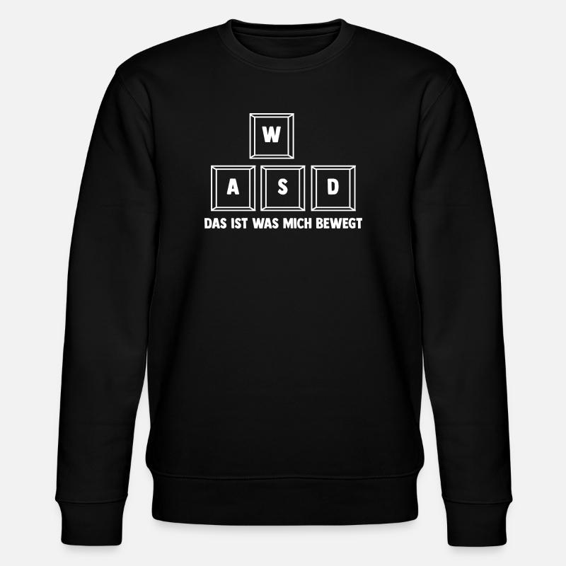 Gaming Computer Gamer Gaming Gamer - Stanley/Stella CHANGER Unisex Organic Sweatshirt - black