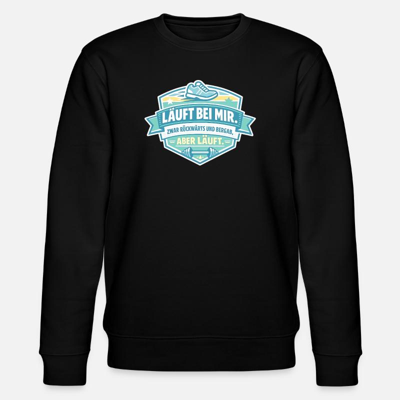 Runs backwards for me - Stanley/Stella CHANGER Unisex Organic Sweatshirt - black
