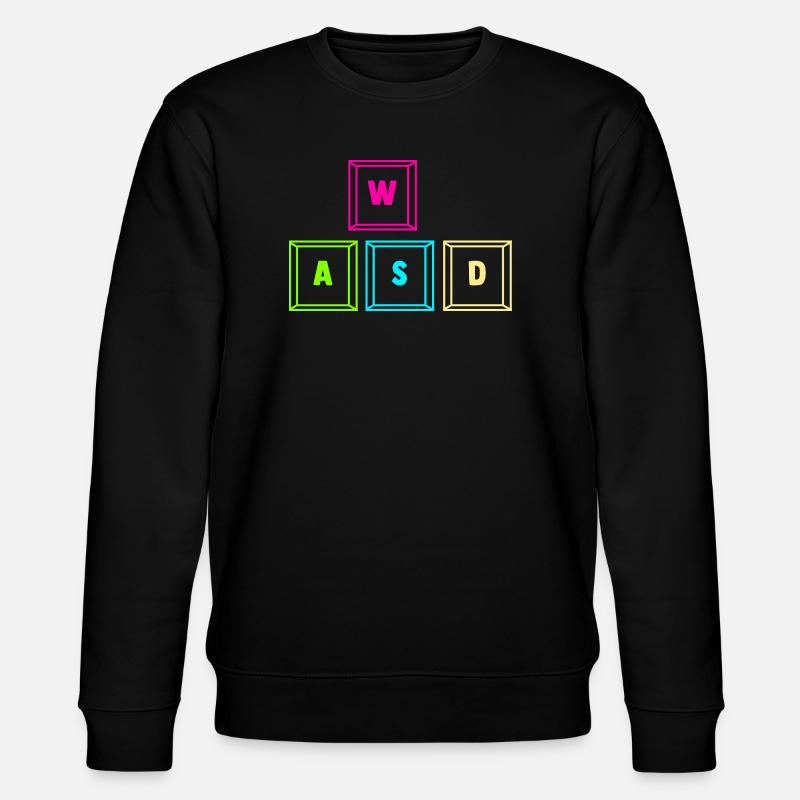 Zocken Computerspieler Zocker Gaming Gamer - Stanley/Stella Unisex Bio-Sweatshirt CHANGER  - Schwarz