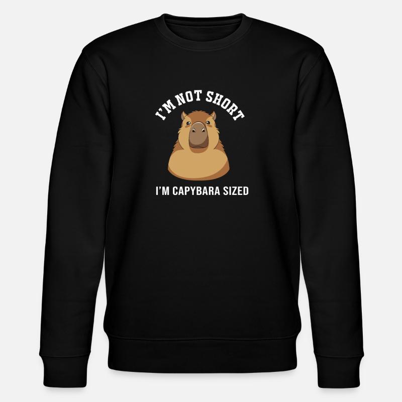 Capibara Capybara - Stanley/Stella CHANGER Unisex Organic Sweatshirt - black