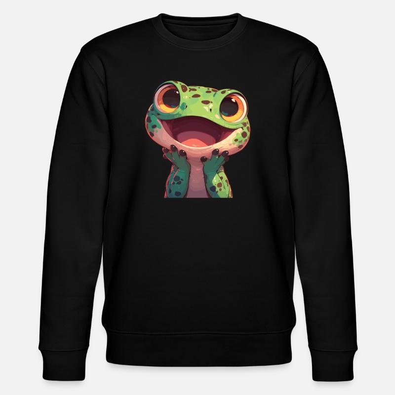Lizards Lizard - Stanley/Stella CHANGER Unisex Organic Sweatshirt - black