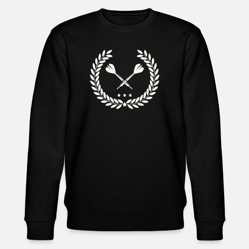 darts_lorbeerkranz - Sweat bio CHANGER Stanley/Stella Unisexe - noir