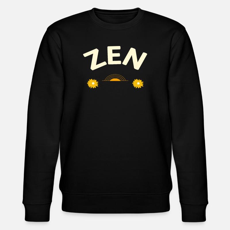 Zen - Stanley/Stella Unisex Bio-Sweatshirt CHANGER  - Schwarz