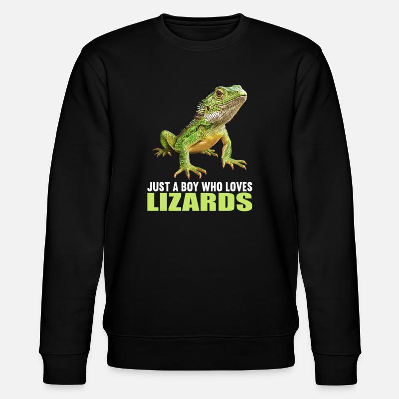 Lézard des lézards - Sweat bio CHANGER Stanley/Stella Unisexe - noir