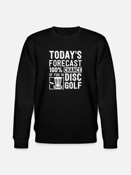 Disc Golf Gifts Disc Golf - Stanley/Stella CHANGER Unisex Organic Sweatshirt - black