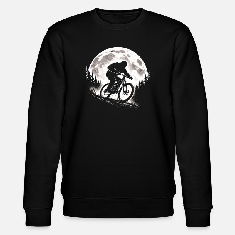Bigfoot Vélo de VTT - Sweat bio CHANGER Stanley/Stella Unisexe - noir