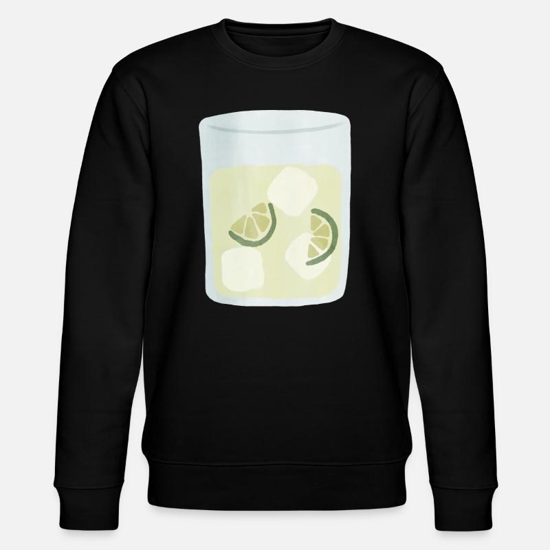 Moskauer Maultier im Aquarellstil - Stanley/Stella Unisex Bio-Sweatshirt CHANGER  - Schwarz