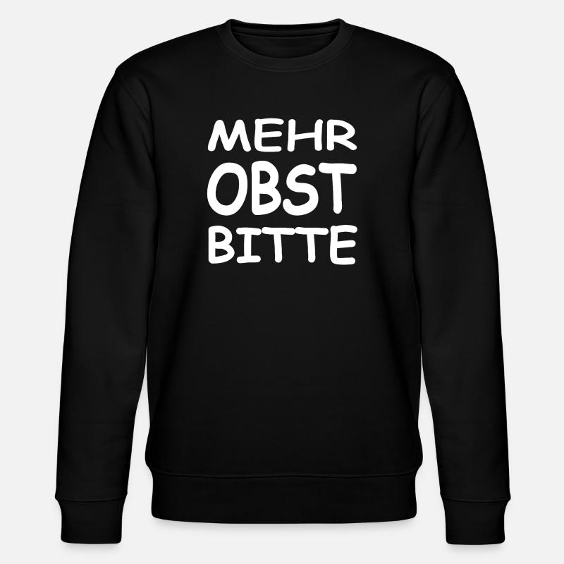 Fruit - Sweat bio CHANGER Stanley/Stella Unisexe - noir