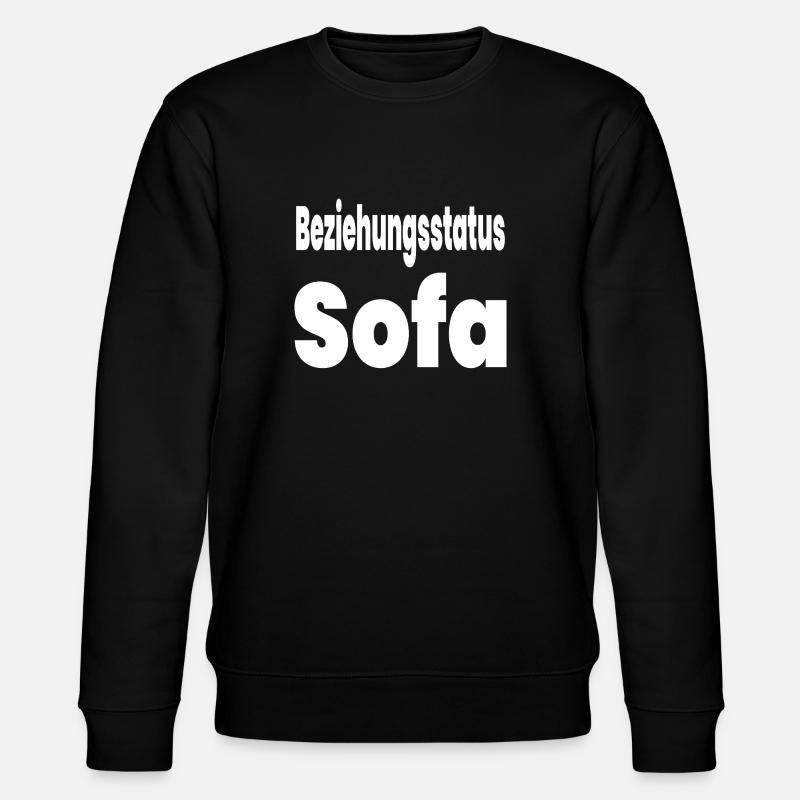 Sofa - Stanley/Stella Unisex Bio-Sweatshirt CHANGER  - Schwarz