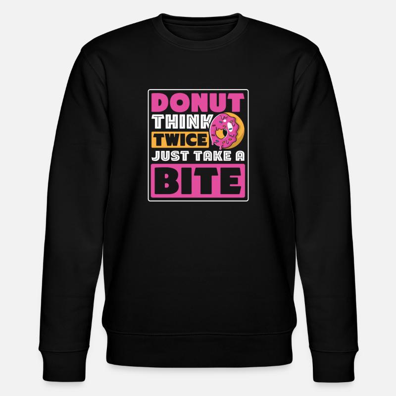 Restauration rapide en donuts - Sweat bio CHANGER Stanley/Stella Unisexe - noir