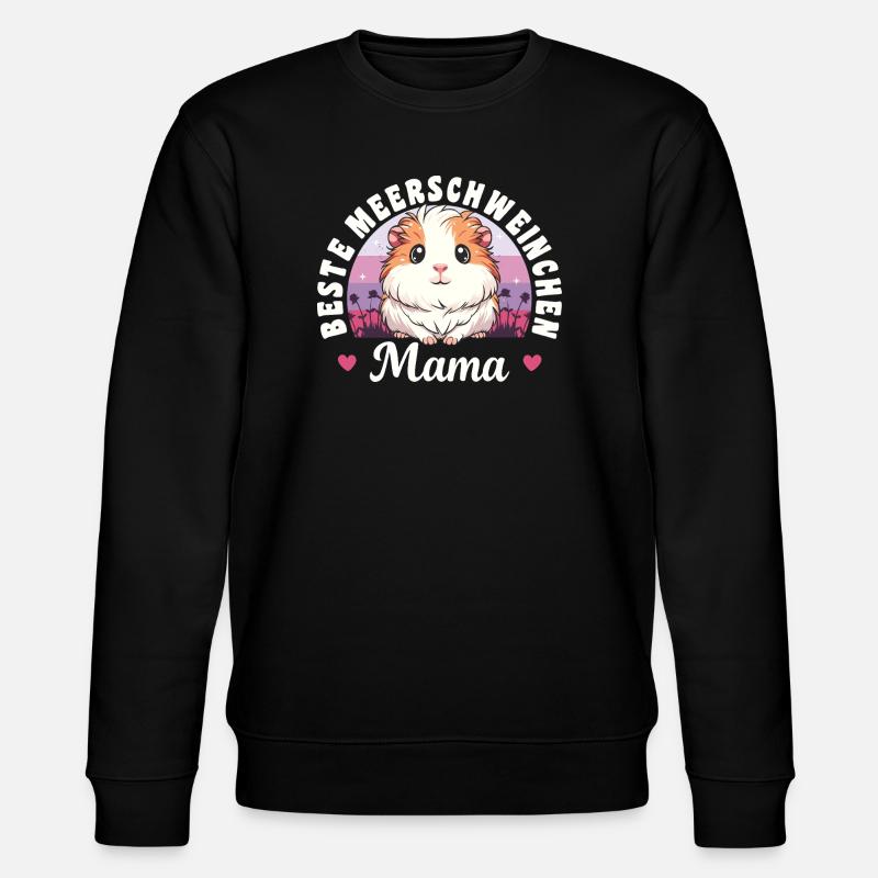 Meilleure maman cochon d’Inde - Sweat bio CHANGER Stanley/Stella Unisexe - noir
