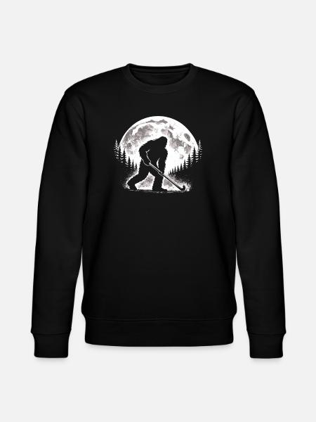 Bigfoot Feldhockey - Stanley/Stella Unisex Bio-Sweatshirt CHANGER  - Schwarz