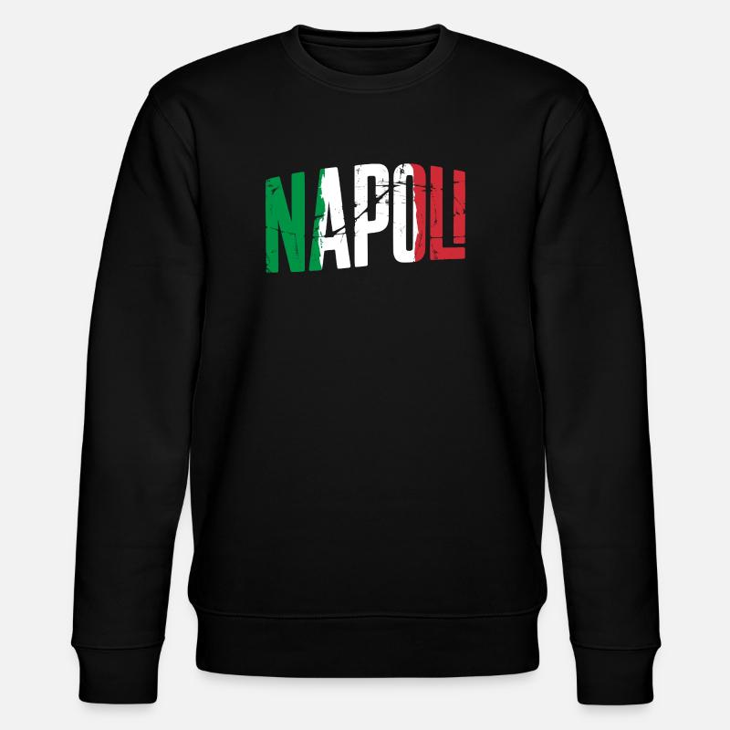 Napoli Italien Neapel - Stanley/Stella Unisex Bio-Sweatshirt CHANGER  - Schwarz
