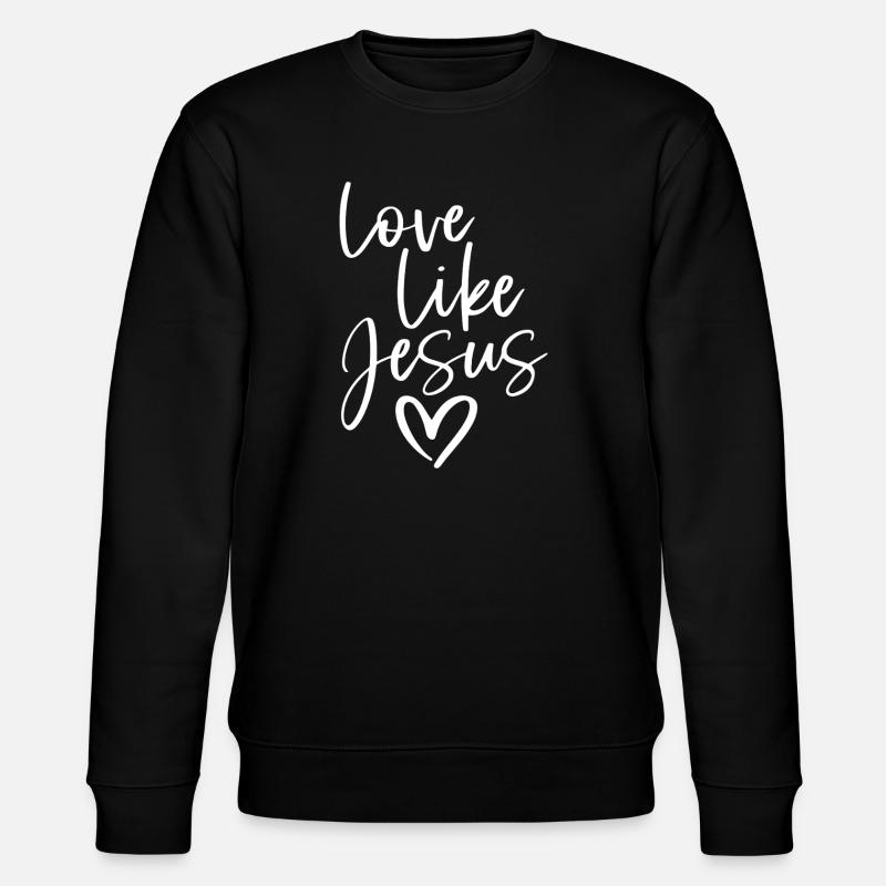 Aimez comme Jésus - Sweat bio CHANGER Stanley/Stella Unisexe - noir
