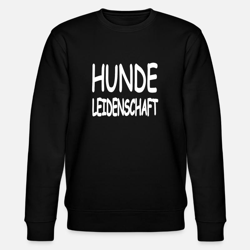 Hunde - Stanley/Stella Unisex Bio-Sweatshirt CHANGER  - Schwarz