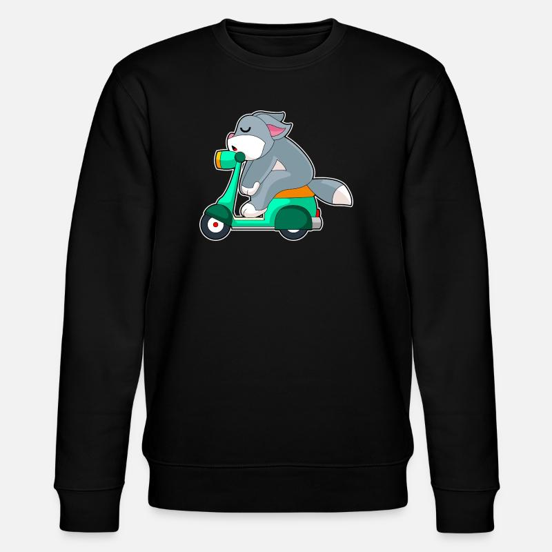 Trottinette pour chat - Sweat bio CHANGER Stanley/Stella Unisexe - noir