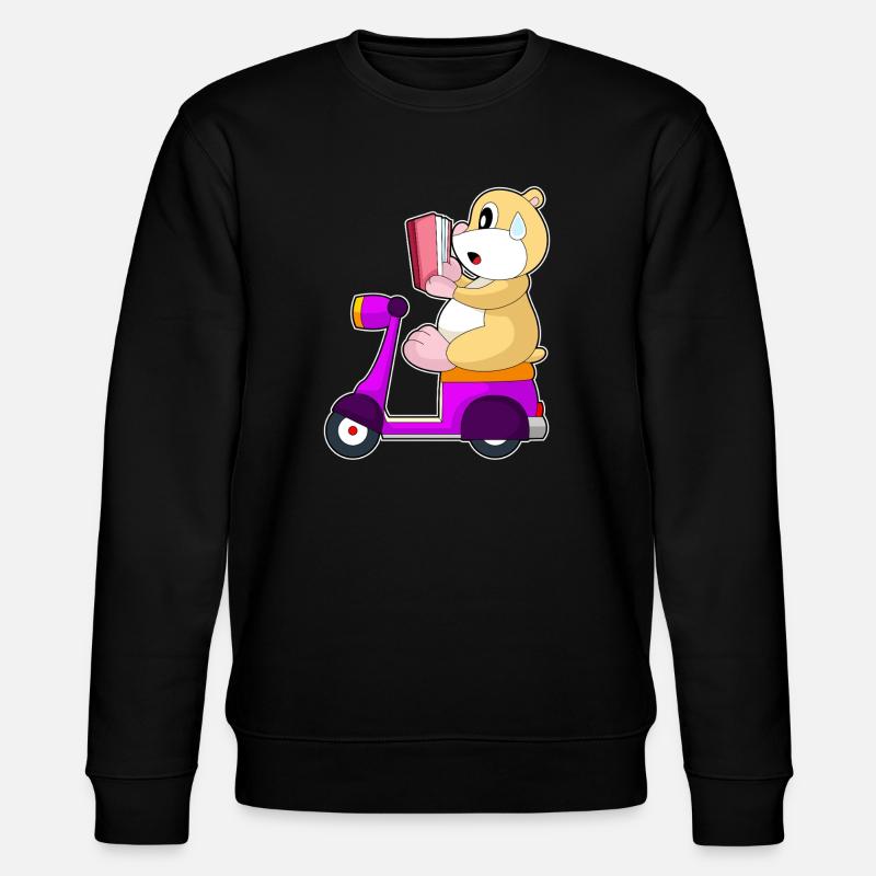 Trottinette de hamster - Sweat bio CHANGER Stanley/Stella Unisexe - noir