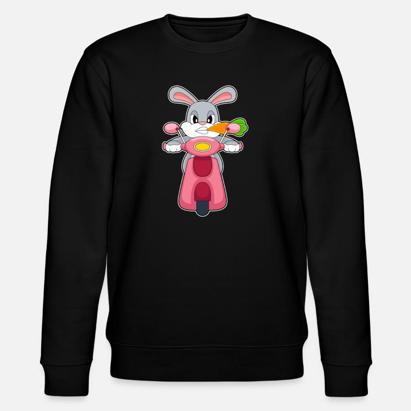 Scooter Lapin - Sweat bio CHANGER Stanley/Stella Unisexe - noir