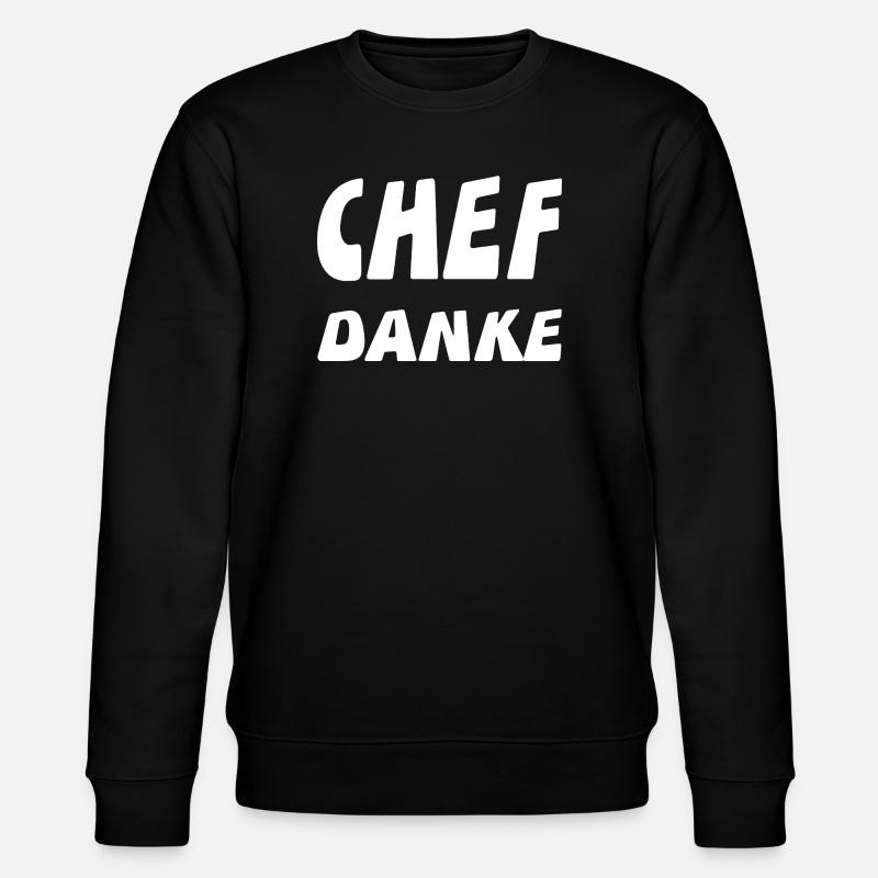 Chef - Stanley/Stella Unisex Bio-Sweatshirt CHANGER  - Schwarz