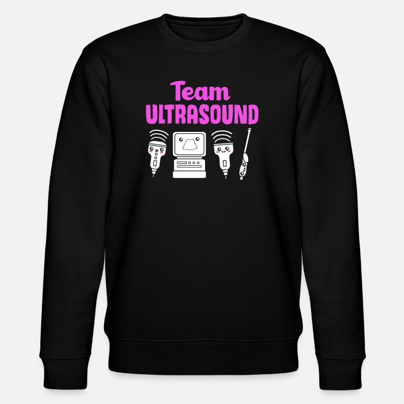 Ultraschall Techniker Ultraschalltechniker - Stanley/Stella Unisex Bio-Sweatshirt CHANGER  - Schwarz