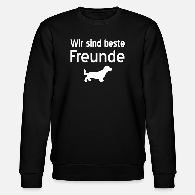 Teckel - Sweat bio CHANGER Stanley/Stella Unisexe - noir