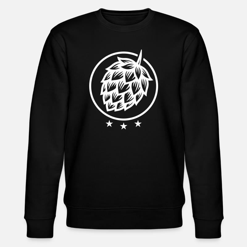 Houblon Orge - Sweat bio CHANGER Stanley/Stella Unisexe - noir