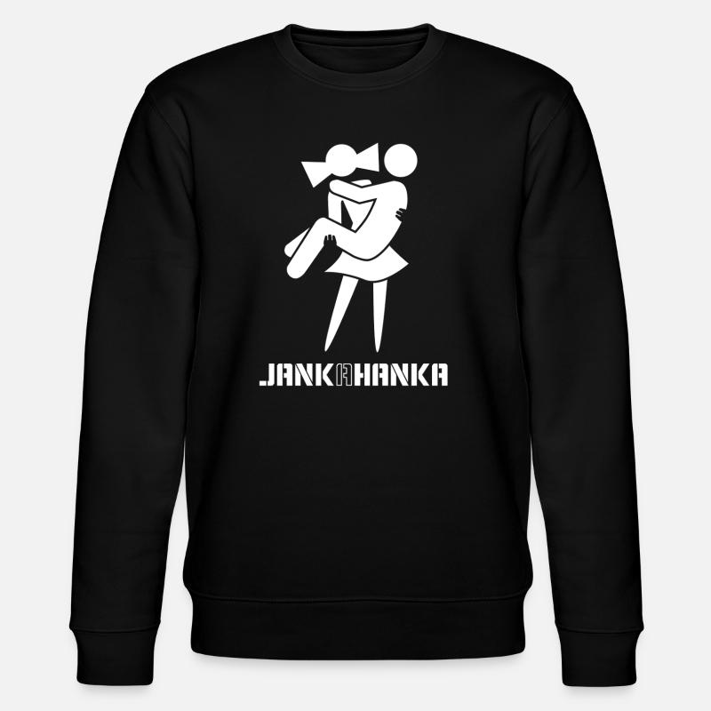 JANK A HANKA - Stanley/Stella Unisex Bio-Sweatshirt CHANGER  - Schwarz