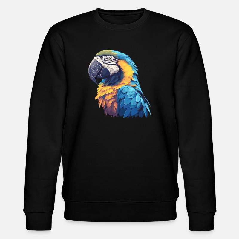 Macaw's Era - Stanley/Stella CHANGER Unisex Organic Sweatshirt - black