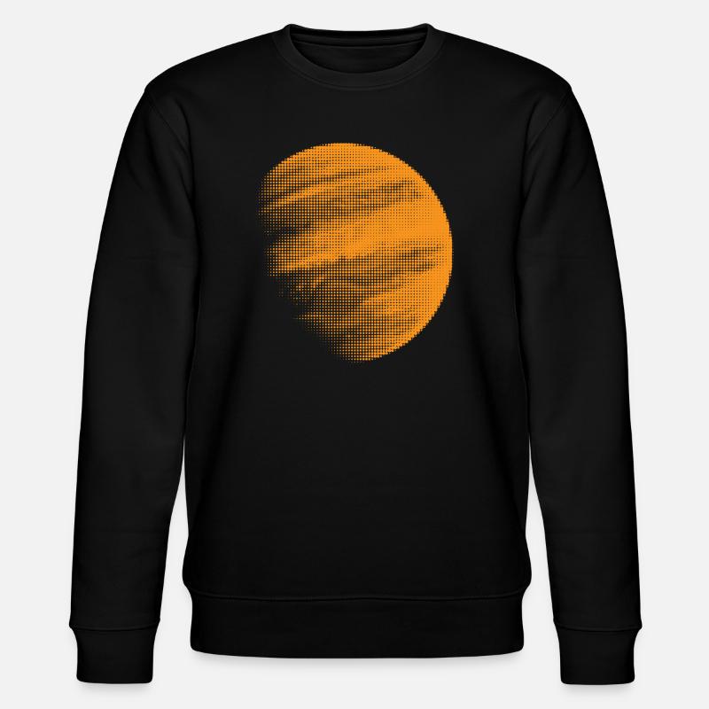 Jupiter Planet - Stanley/Stella Unisex Bio-Sweatshirt CHANGER  - Schwarz