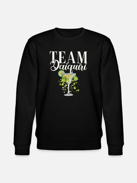 Hen Party Cocktail Team Daiquiri - Stanley/Stella CHANGER Unisex Organic Sweatshirt - black