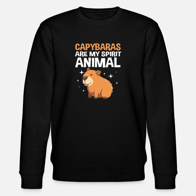 Capybara Capibara - Sweat bio CHANGER Stanley/Stella Unisexe - noir