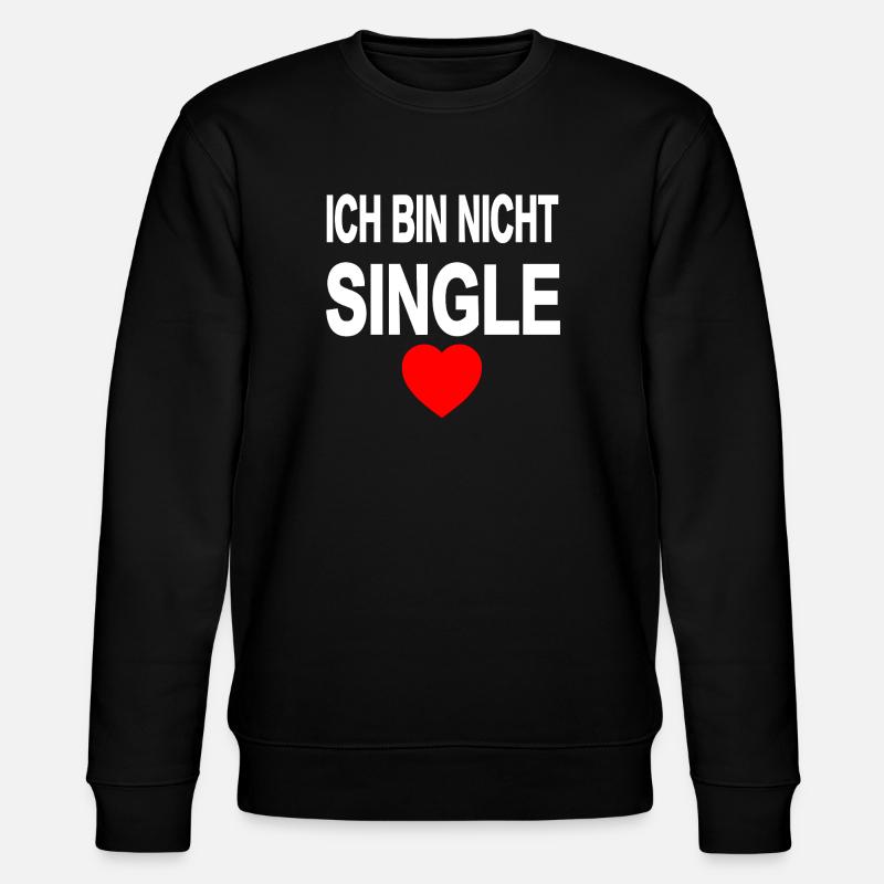 Single - Stanley/Stella Unisex Bio-Sweatshirt CHANGER  - Schwarz