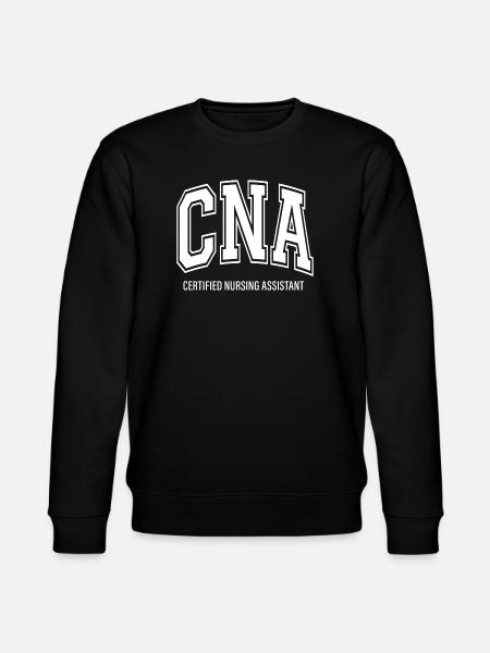 CNA Certified Nursing Assistant - Stanley/Stella CHANGER Unisex Organic Sweatshirt - black