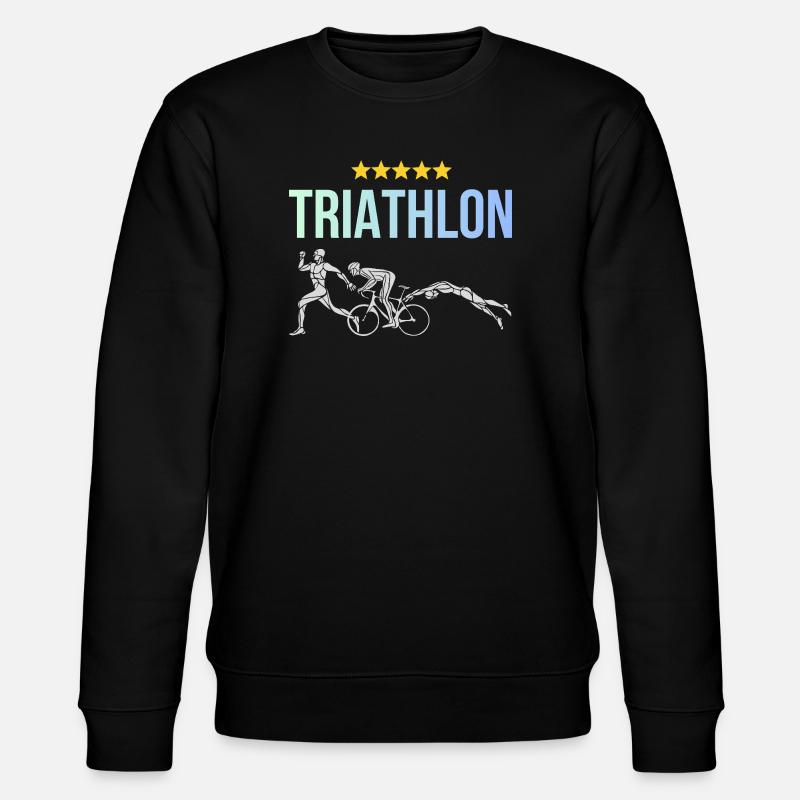 Triathlon - Sweat bio CHANGER Stanley/Stella Unisexe - noir
