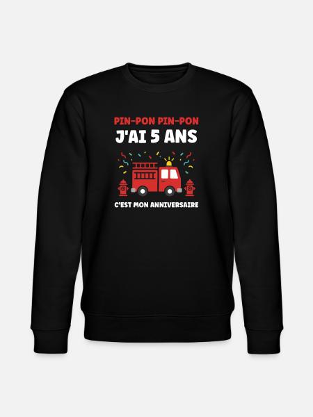5 ans - Sweat bio CHANGER Stanley/Stella Unisexe - noir
