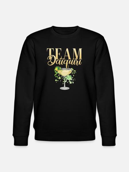 Hen Party Cocktail Team Daiquiri - Stanley/Stella CHANGER Unisex Organic Sweatshirt - black