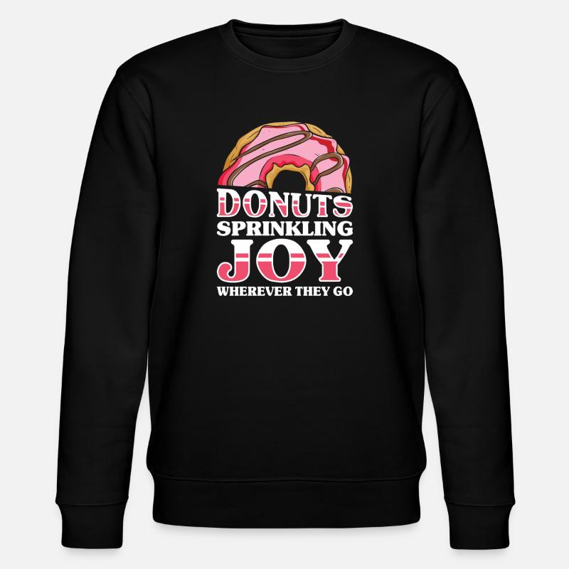 Restauration rapide en donuts - Sweat bio CHANGER Stanley/Stella Unisexe - noir
