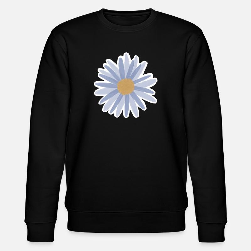 T-shirt Blue Daisy Bloom - Sweat bio CHANGER Stanley/Stella Unisexe - noir