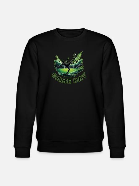 Game Day Soccer: Dynamic Save - Stanley/Stella CHANGER Unisex Organic Sweatshirt - black