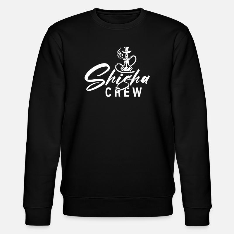 Shisha Crew - Stanley/Stella Unisex Bio-Sweatshirt CHANGER - Schwarz